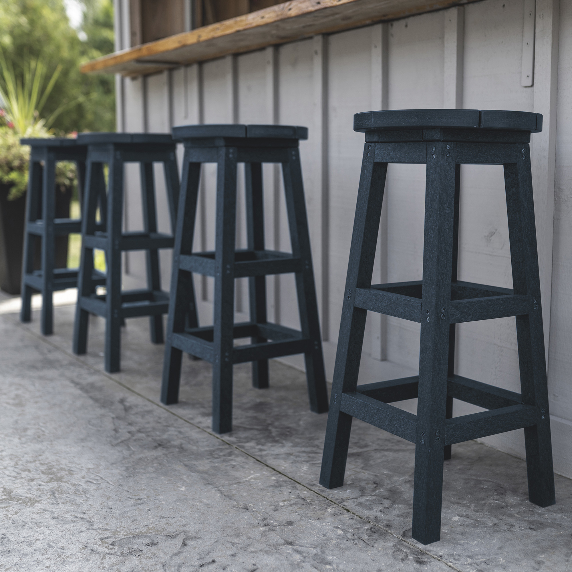 Capterra Casual Barstool, Navy, 30in.H, Model# CX21-50